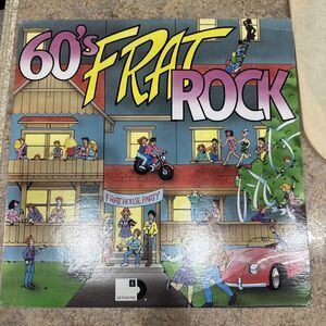 Sessions Presents 60's Frat Rock 4 Vinyl LP Record Set 1990 Compilation
